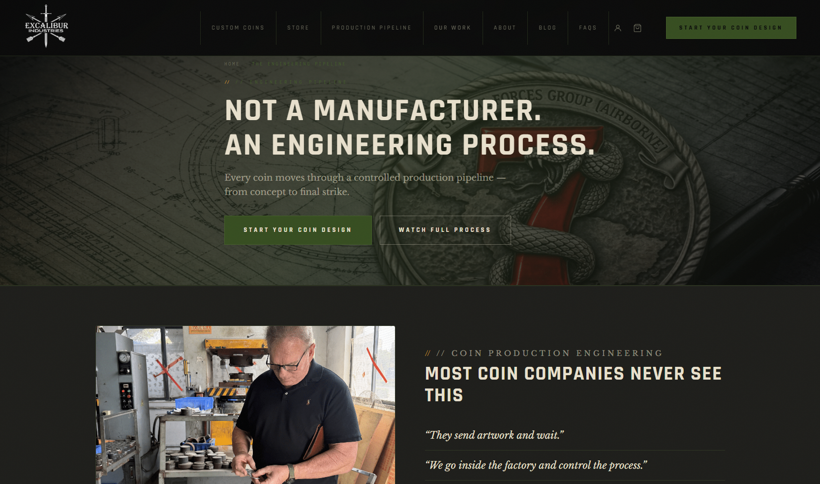 Excalibur Industries screenshot